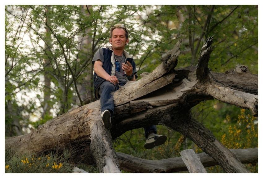 Man Adult Casual Smartphone