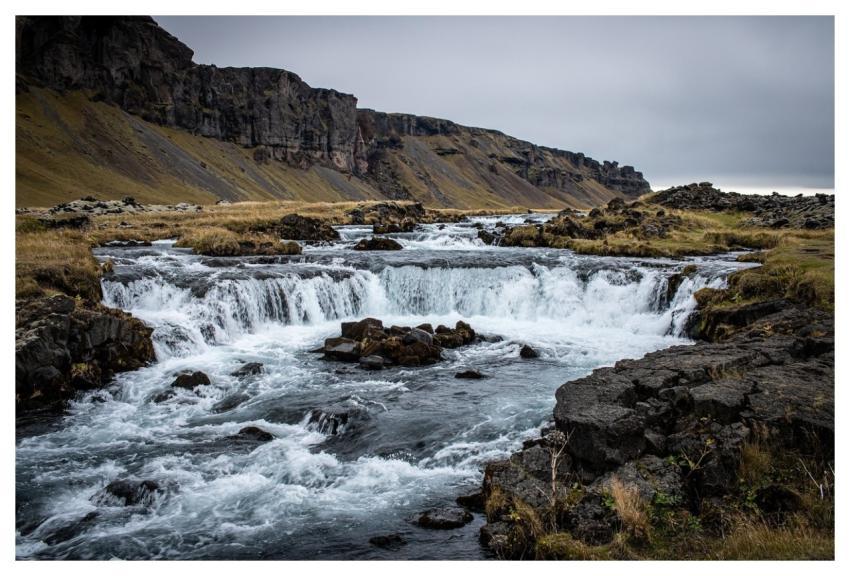 Waterfall River Stream Mountain