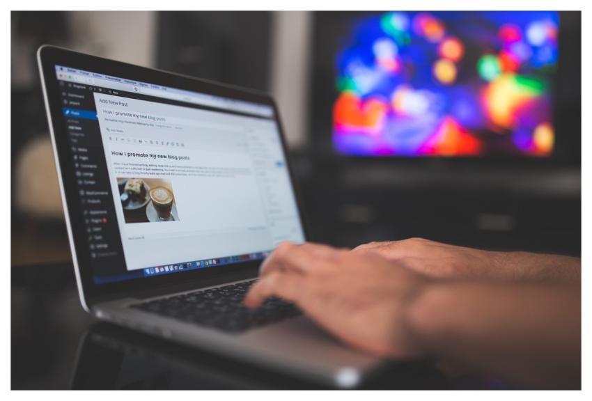 Wordpress Blogging Writing Typing