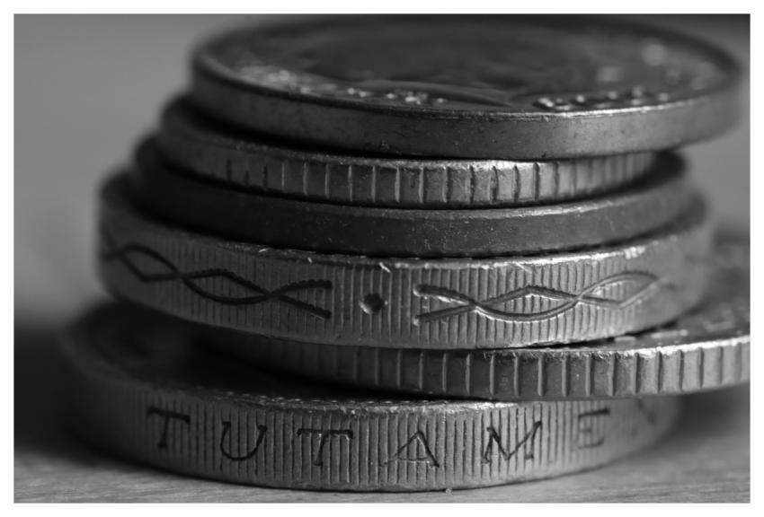 Coins Hard Money Structure Embossing