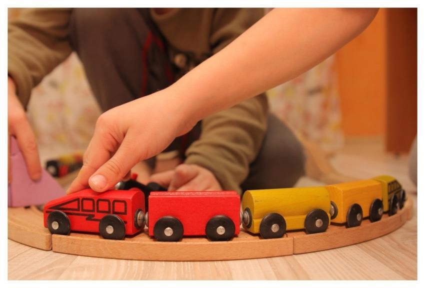 Toy Train Childhood Educational