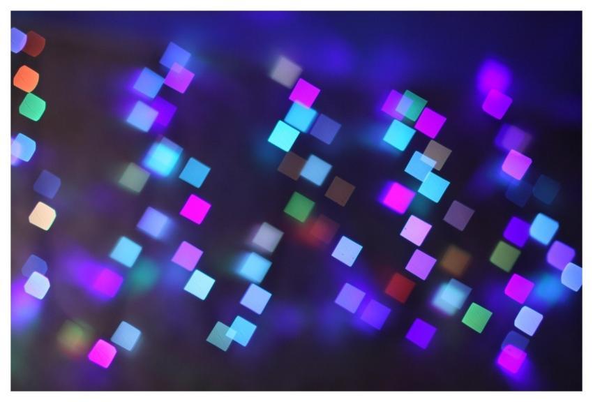 Abstract Lights Colors Bokeh