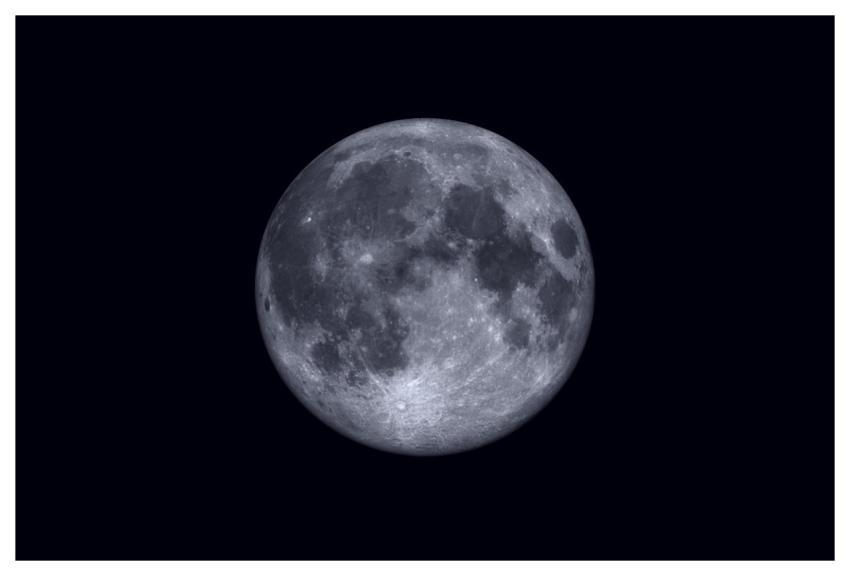 Moon Night Sky Full Moon Atmosphere