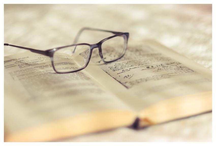 Reading Glasses Book Read