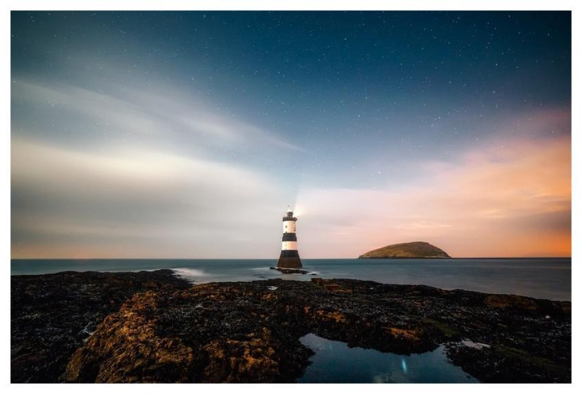 Lighthouse Sea Nature Horizon