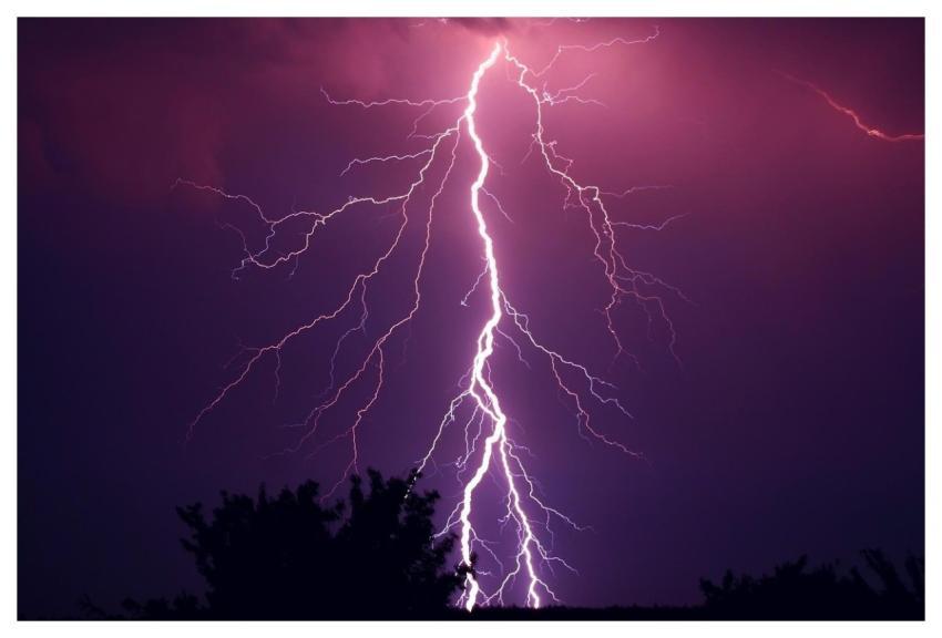 Thunder Thunderstorm Purple Storm