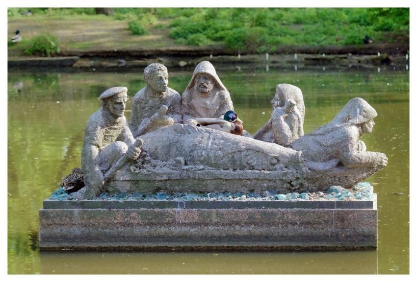 Decor Sculpture Stone Water