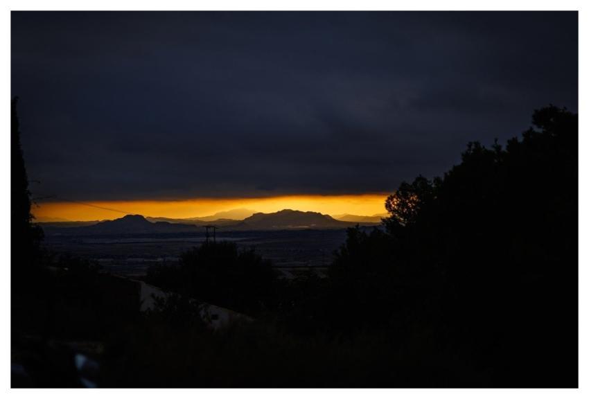 Sunset Sky Clouds Dramatic
