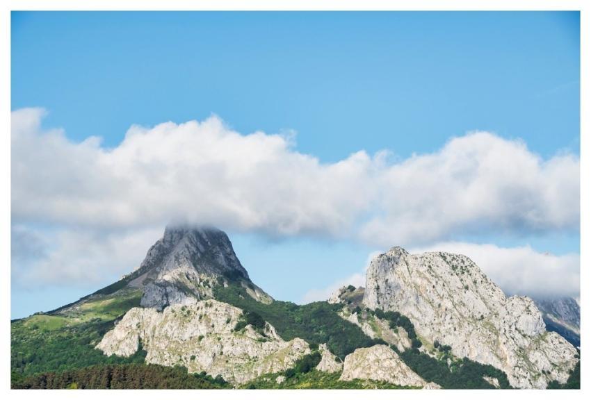 Landscape Moutains Clouds Riaño
