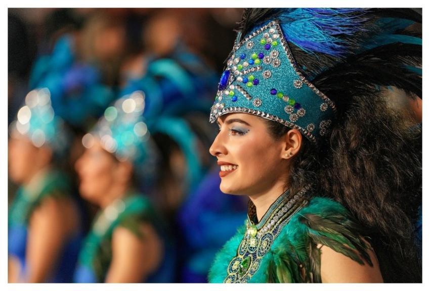 Woman Carnival Culture Celebration