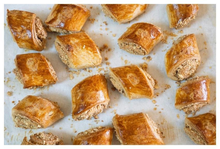 Food Rolled Cookies Bakery Cookies