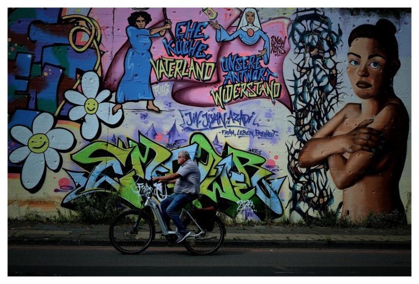 Street Art Graffiti Painting Art