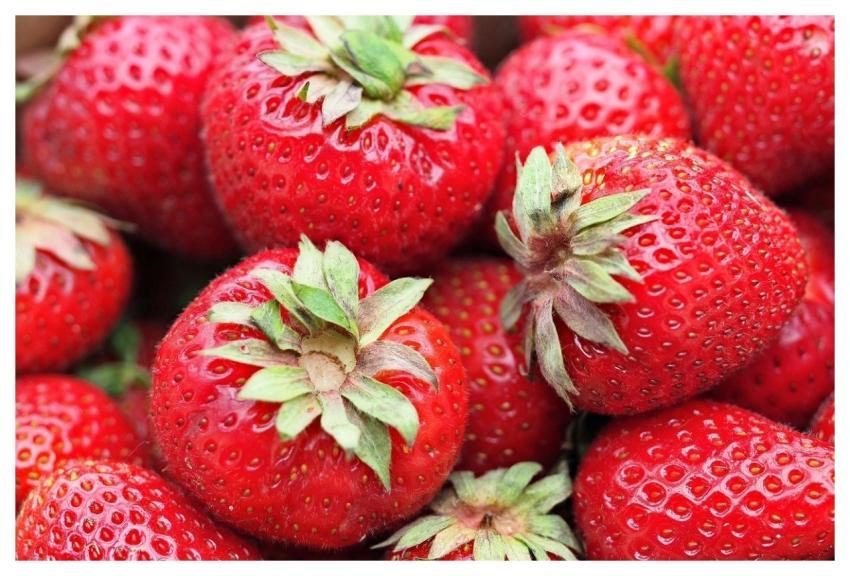 Strawberries Cute Fruit Food