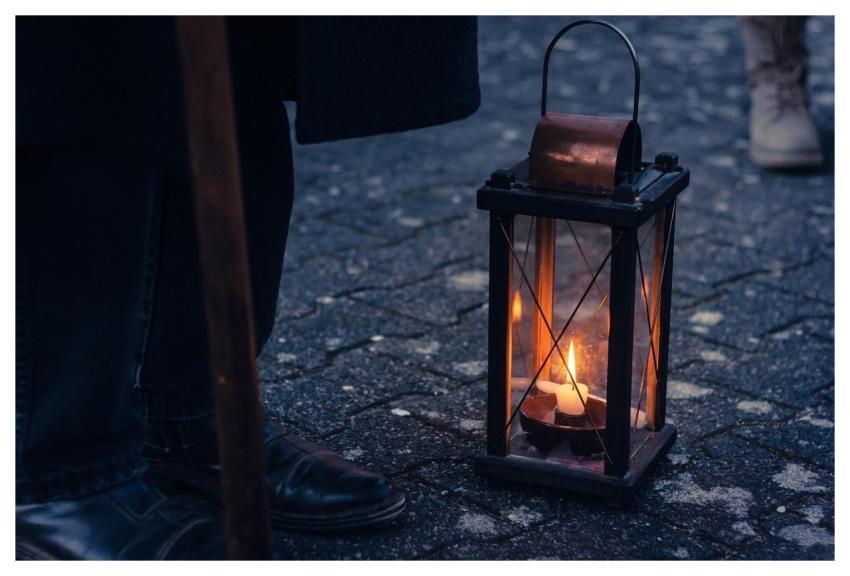 Lamp Lantern Candle Light Night