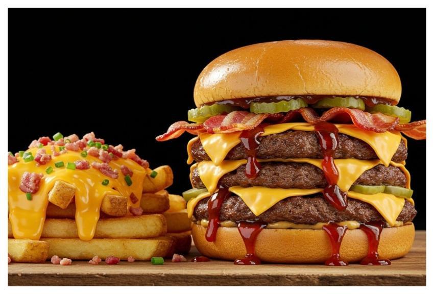 Burger Hamburger Snack Food