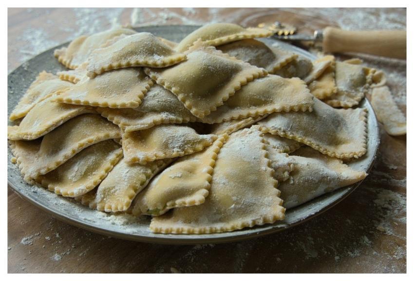 Ravioli Mouth Pockets Pasta Noodles