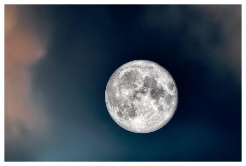 Moon Sky Night Moonlight