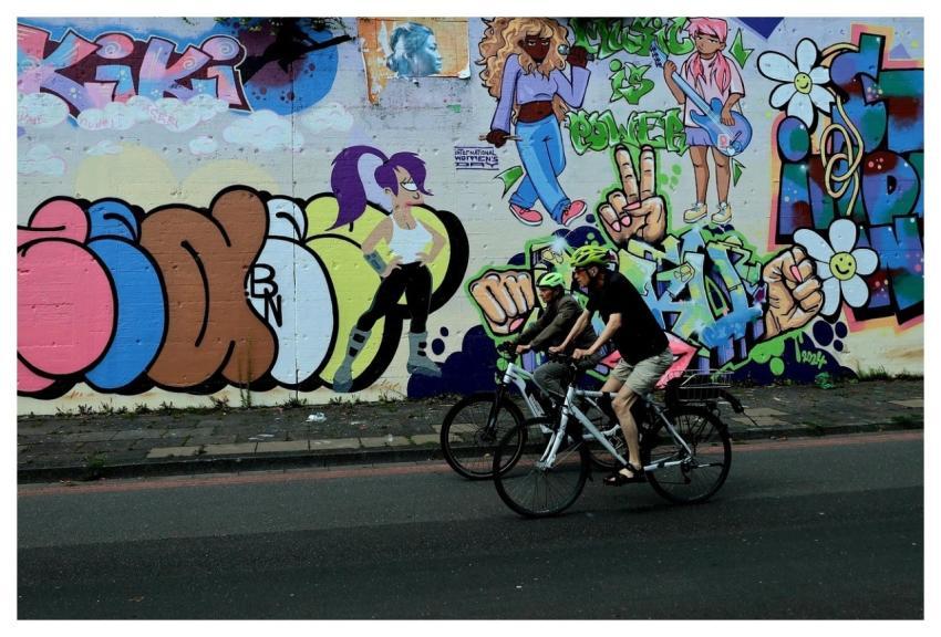 Street Art Graffiti Art Wall