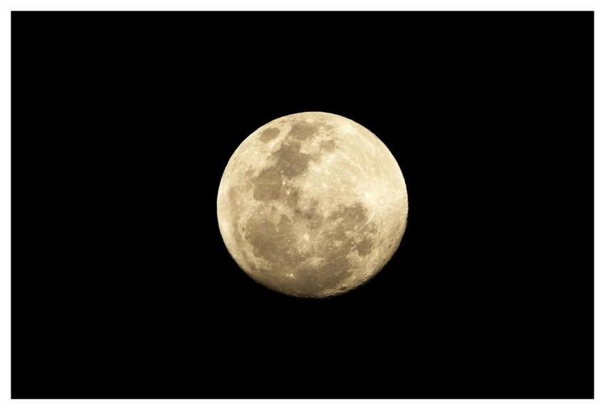 Moon Satelite Night Sky Space