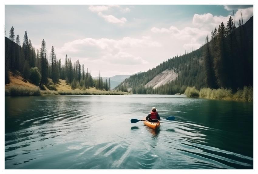 Boat Canoe Wallpaper 4K Kayak
