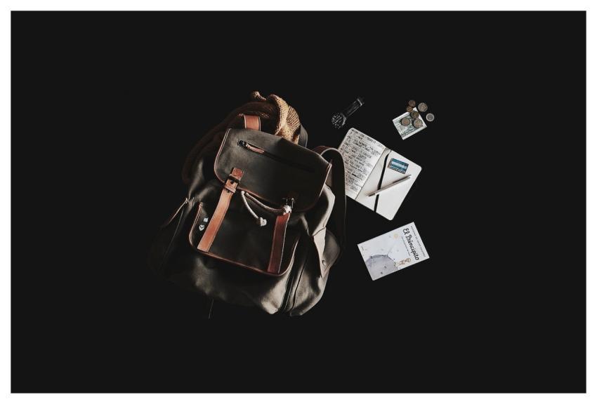 Backpack Book Travel Bag Notebook