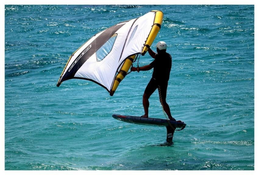 Wingsurfing Sail Wingsurfer Board