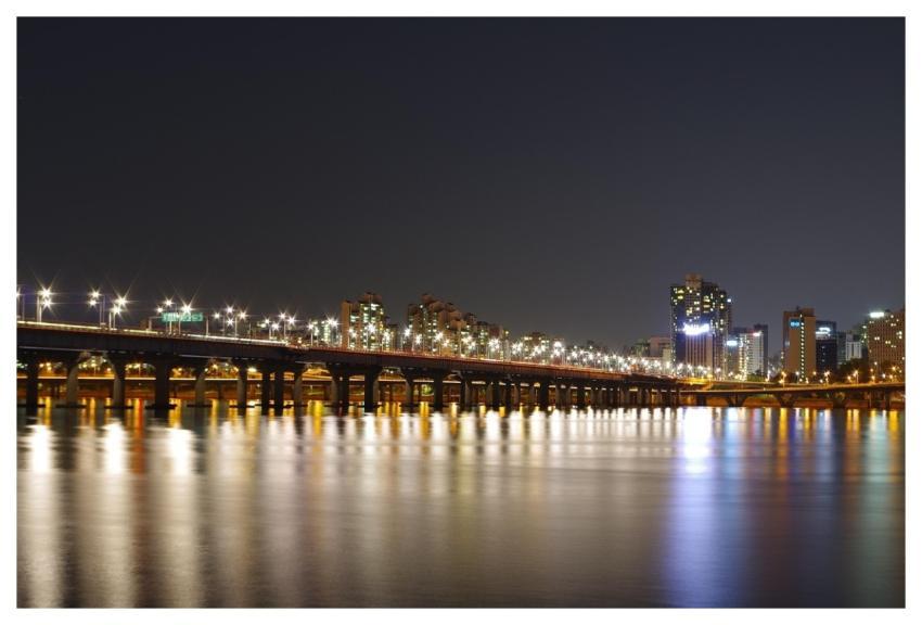 Han River Night View Night Photography Seoul