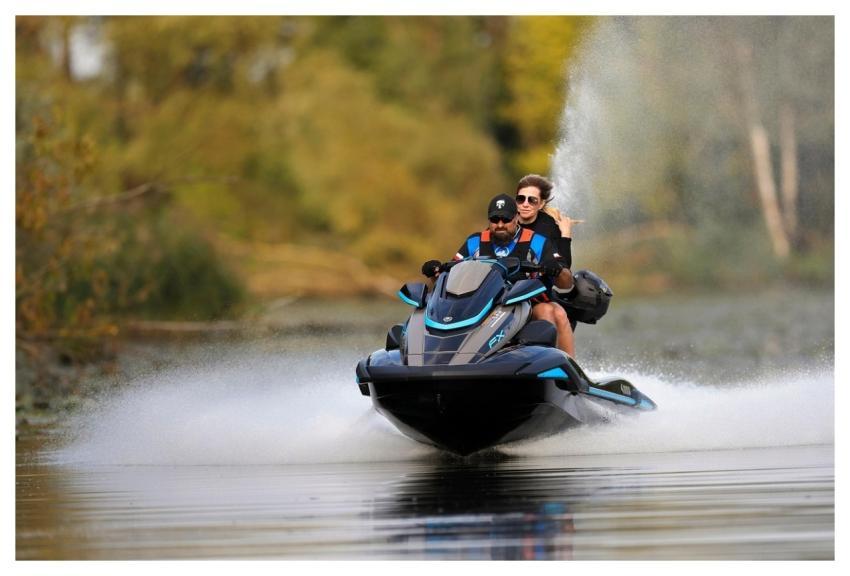 Jet Ski Riding Sport Man