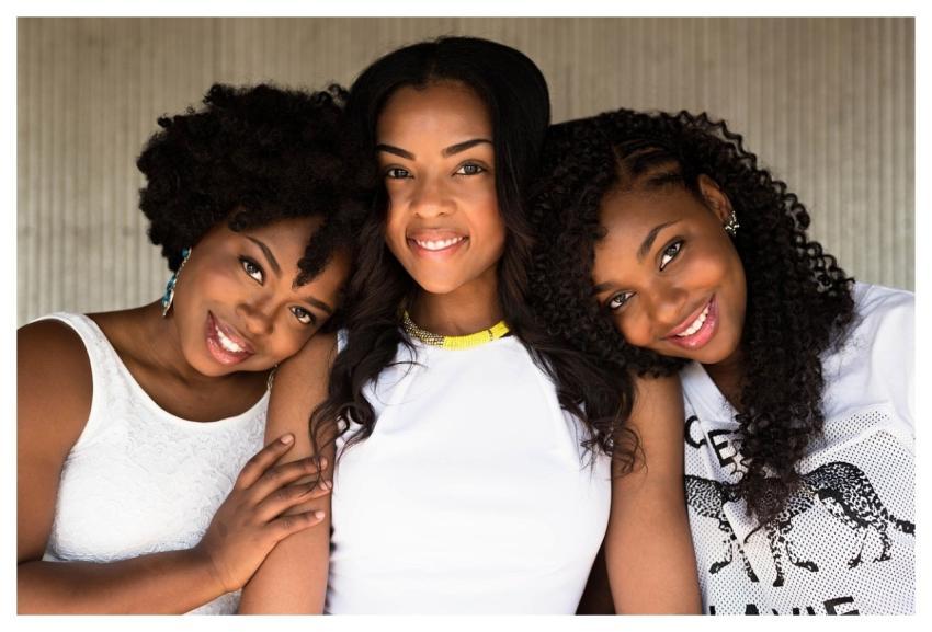 Friendship Day Black Women Portrait Women
