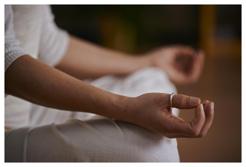 Yoga Meditation Pose Meditate