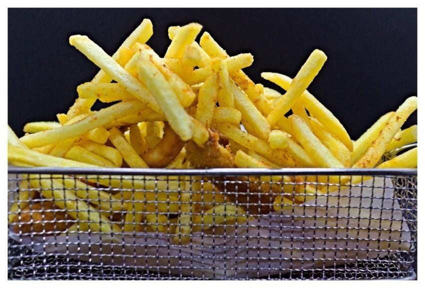 French Fries Chips Potatoes Frying