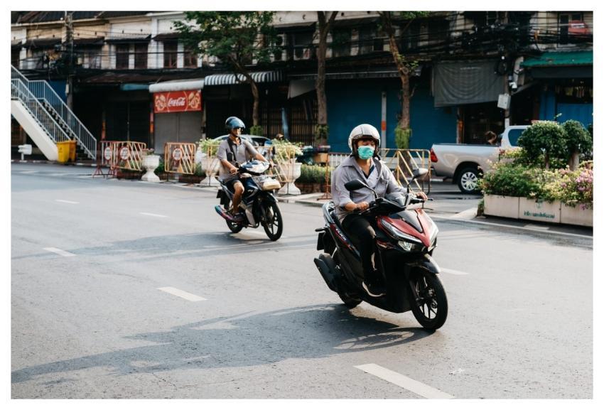 Traffic Road Thailand Transportation