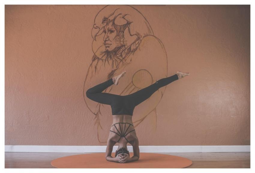 Woman Yoga Pose Wellness