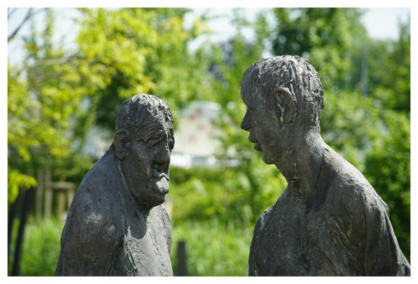 Talking People Sculpture Conversation