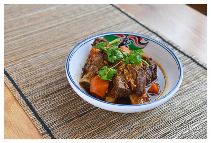 Braised Beef Herbs Chinese Food