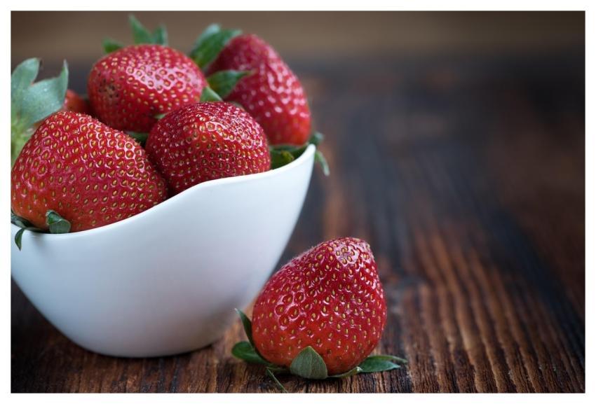 Strawberry Fruit Bowl Food