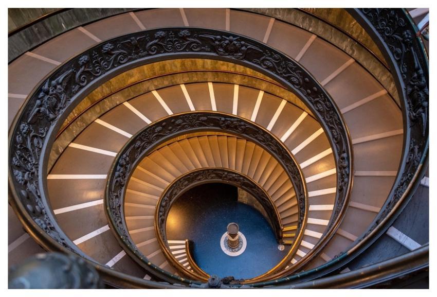 Rome Vatican Stairs Italy