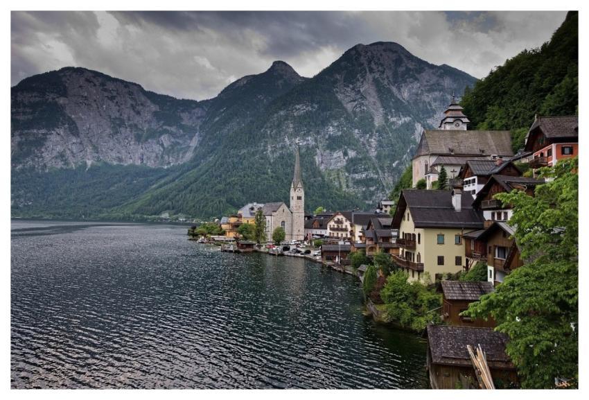 Austria Alps Hallstatt Mountains