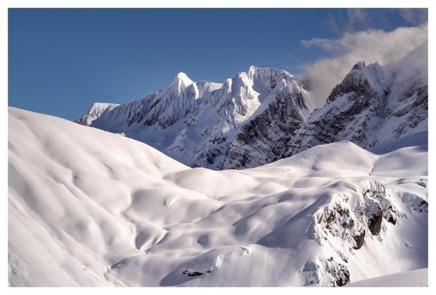 Mountain Snow Summit Huesca