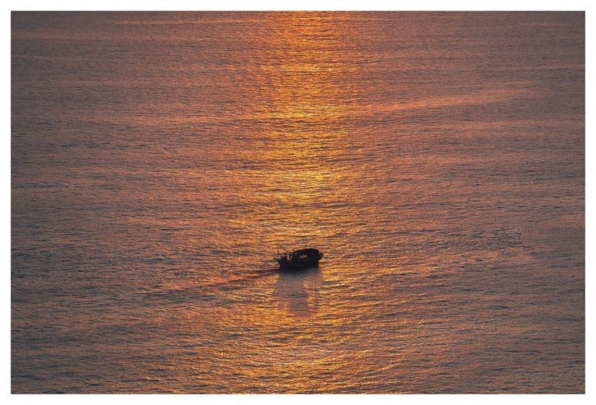 Sunset Nature Background Sea Beautiful Nature