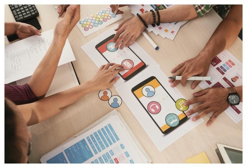 People Teamwork Business Document