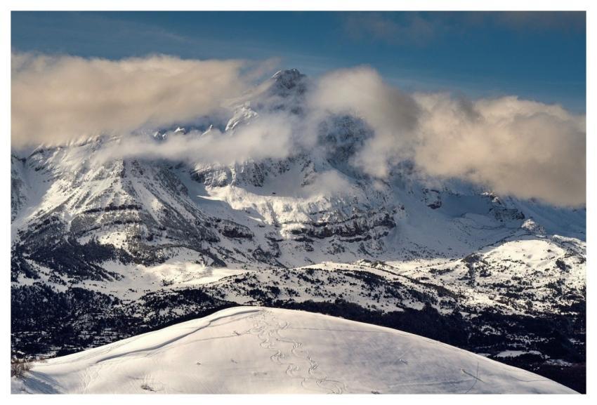 Mountain Nature Snow Summit