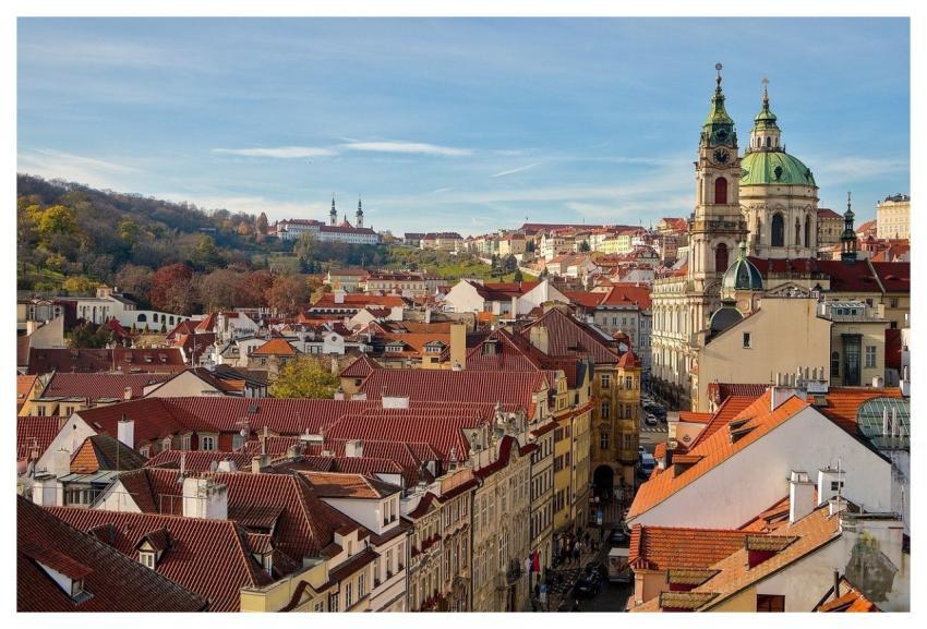 Prague City Town Urban