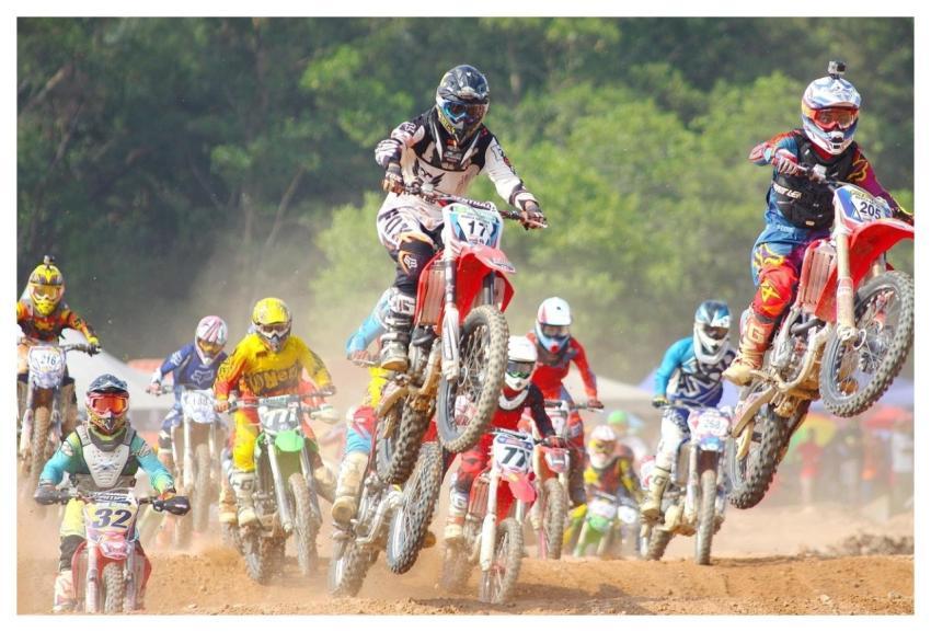 Action Bike Biker Competition