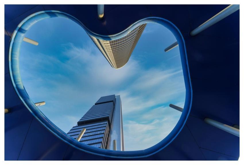 Window Skyscraper Buildings Perspective