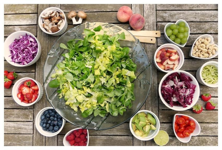 Salad Fruit Berry Healthy