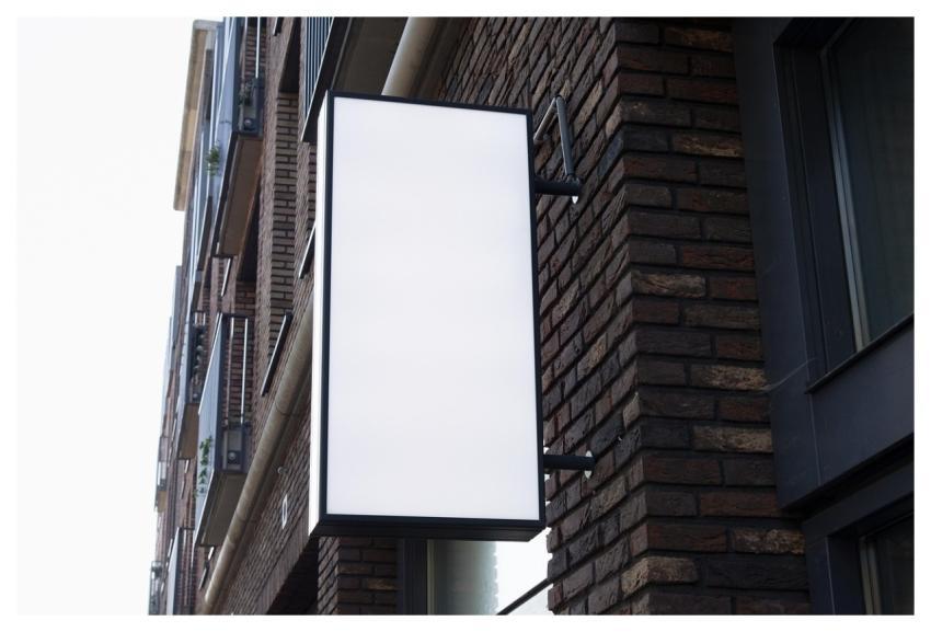 Sign Frame Shop Street Store Sign