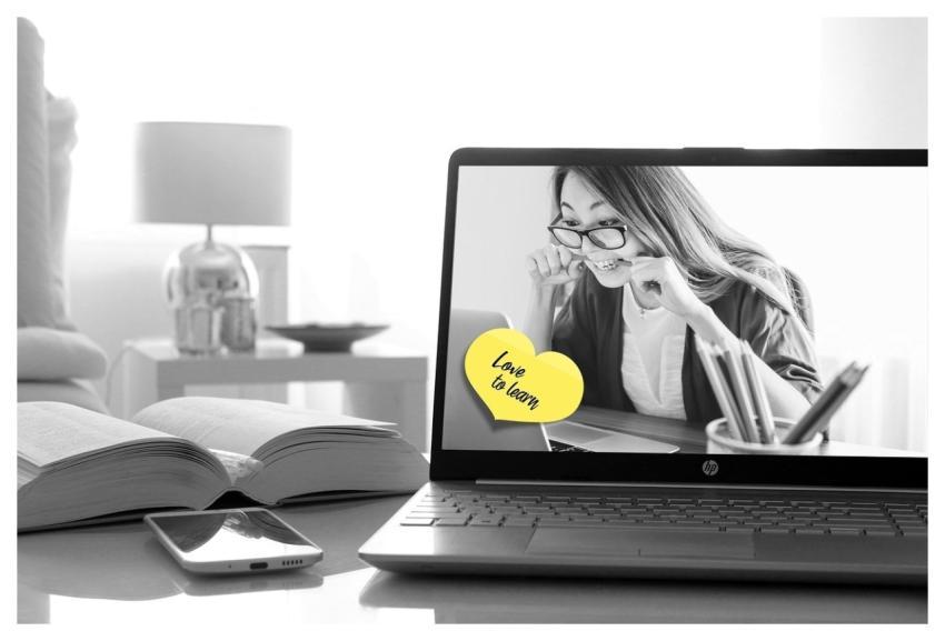 Laptop Education Screen Monochrome