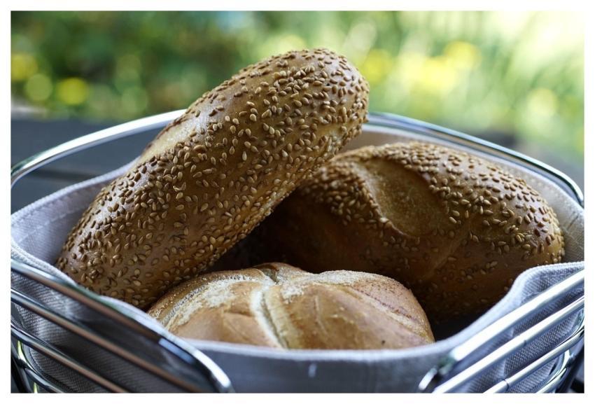 Buns Breads Food Sesame Seeds