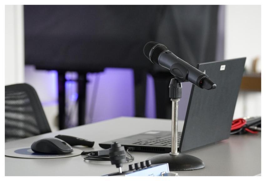 Laptop Conference Table Mouse Work